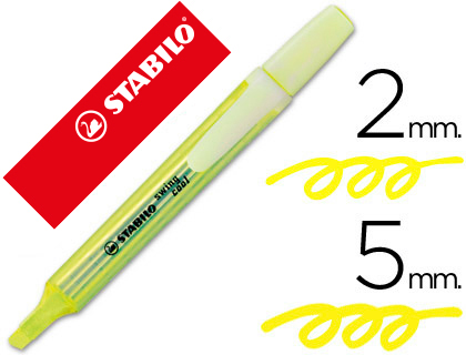 [275/24] ROTULADOR STABILO MARCADOR FLUORESCENTE SWING COOL AMARILLO