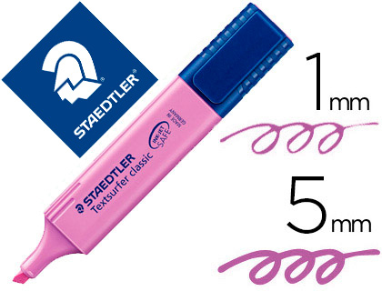 [364-6] ROTULADOR STAEDTLER TEXTSURFER CLASSIC 364 FLUORESCENTE VIOLETA