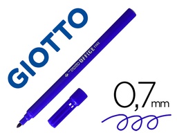 [F730501] ROTULADOR TRATTO OFFICE FINE PUNTA DE FIBRA TRAZO 0,7 MM AZUL