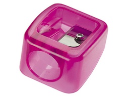 [03160000] SACAPUNTAS M+R PLASTICO PARA CERAS GRUESAS DE 17MM 1 USO COLORES SURTIDOS