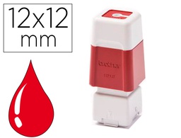 [PR1212R6P] SELLO AUTOMATICO BROTHER 12 MM X 12 MM ROJO
