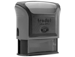 [4913 P4 G] SELLO ENTINTADO PRINTY 4913 58X22 MM P-3 GRIS