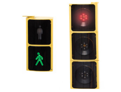 [411050] SEMAFORO AMAYA LED CON CONTROL REMOTO PARA VEHICULOS Y PEATONES
