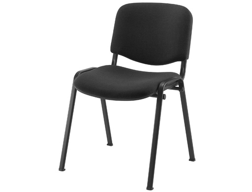 [KF10881] SILLA CONFIDENTE Q-CONNECT APILABLE TAPIZADA SIN RUEDAS 910MM ALTO 460MM LARGO 440MM PROFUNDIDAD NEGRO