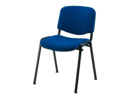 [KF10880] SILLA CONFIDENTE Q-CONNECT APILABLE TAPIZADA SIN RUEDAS 910MM ALTO 460MM LARGO 440MM PROFUNDIDAD AZUL