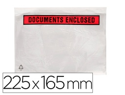 [KF21729] SOBRE AUTOADHESIVO Q-CONNECT PORTADOCUMENTOS 225X165 MM SIN VENTANA PAQUETE DE 100 UNIDADES