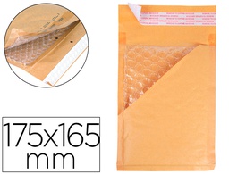 [KF16588] SOBRE BURBUJAS CREMA Q-CONNECT CD 175 X 165 MM CAJA DE 100