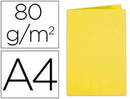 [800011E] SUBCARPETA CARTULINA EXACOMPTA DIN A4 AMARILLO SOL 80 GR