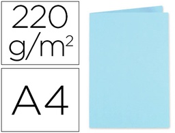 [410006E] SUBCARPETA CARTULINA EXACOMPTA DIN A4 AZUL CLARO 220 GR