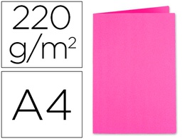 [410020E] SUBCARPETA CARTULINA EXACOMPTA DIN A4 FUCSIA 220 GR