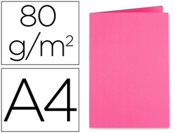 [800020E] SUBCARPETA CARTULINA EXACOMPTA DIN A4 FUCSIA 80 GR