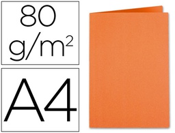 [800026E] SUBCARPETA CARTULINA EXACOMPTA DIN A4 NARANJA 80 GR