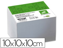 [TA02] TACO LIDERPAPEL ENCOLADO 100 X 100 X 100MM BLANCO