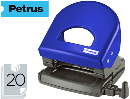 [623354] TALADRADOR PETRUS 62 COLOR AZUL CAPACIDAD 20 HOJAS