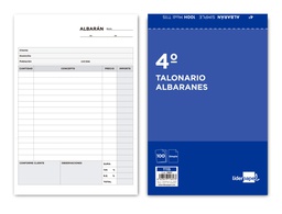[T115] TALONARIO LIDERPAPEL ALBARAN CUARTO ORIGINAL T115