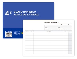 [T329-P] TALONARIO LIDERPAPEL ENTREGAS CUARTO APAISADO 329 TRIPLICADO-TEXTO EN PORTUGUES