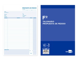 [T225] TALONARIO LIDERPAPEL PEDIDOS FOLIO ORIGINAL Y COPIA T225