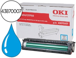[43870007] TAMBOR OKI C5650/5750 CIAN 20000 PAGINAS