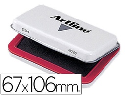 [1 R] TAMPON ARTLINE Nº1 ROJO 67X106 MM