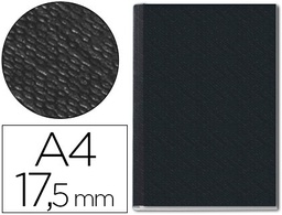 [73940095] TAPA DE ENCUADERNACION CHANNEL RIGIDA 73940095 NEGRO LOMO 17,5 MM CAPACIDAD 175 HOJAS