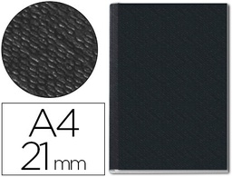 [73950095] TAPA DE ENCUADERNACION CHANNEL RIGIDA 73950095 NEGRO LOMO 21 MM CAPACIDAD 210 HOJAS
