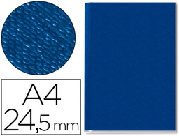 [73960035] TAPA DE ENCUADERNACION CHANNEL RIGIDA 73960035 AZUL LOMO 24,5MM CAPACIDAD 245 HOJAS
