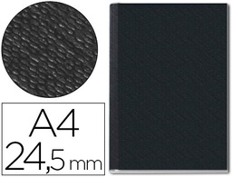 [73960095] TAPA DE ENCUADERNACION CHANNEL RIGIDA 73960095 NEGRO LOMO 24,5 MM CAPACIDAD 245 HOJAS