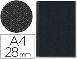 [73970095] TAPA DE ENCUADERNACION CHANNEL RIGIDA 73970095 NEGRO LOMO 28 MM CAPACIDAD 280 HOJAS