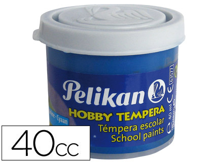 [24005142] TEMPERA HOBBY 40 CC CYAN -N.127