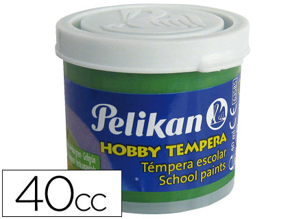 [24005166] TEMPERA HOBBY 40 CC VERDE AMARILLO -N.155