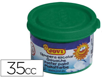 [503/19] TEMPERA JOVI 35 ML VERDE OSCURO