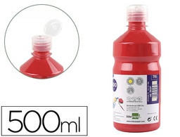 [TP06] TEMPERA LIQUIDA LIDERPAPEL ESCOLAR 500 ML ROJO