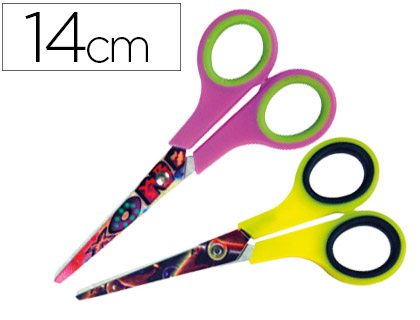[TI09] TIJERA LIDERPAPEL HIP HOP 14CM UNIDAD