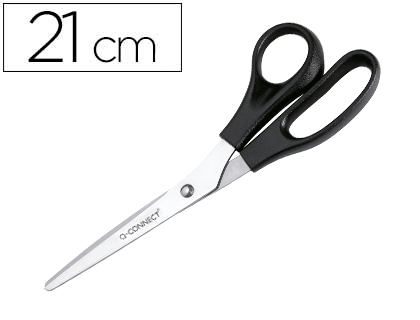 [KF15757] TIJERA OFICINA Q-CONNECT PARA ZURDOS 8\" 21 CM