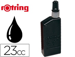 [S0194660] TINTA CHINA ROTRING NEGRA -FRASCO DE 23 CC