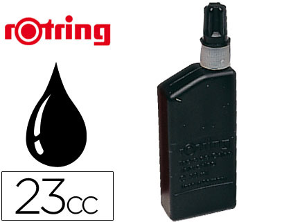 [S0194660] TINTA CHINA ROTRING NEGRA BOTE 23 CC
