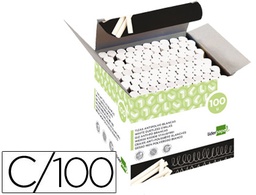 [TZ10] TIZA BLANCA ANTIPOLVO LIDERPAPEL CAJA DE 100 UNIDADES