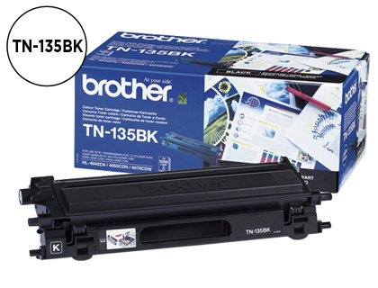 [TN135BK] TONER BROTHER TN135BK HL-4040CN/4050CDN/4070CDW DCP-9040/9045 MFC-9440/9840 NEGRO -5.000@5%-