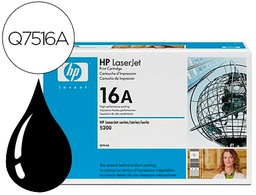 [Q7516A] TONER HP 16A NEGRO -12000PAG- LASERJET 5200