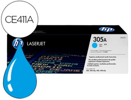 [CE411A] TONER HP 305A LASERJET M351/M451/M375/M475 CIAN 2600 PAG