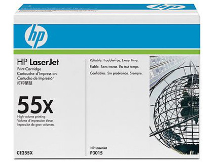 [CE255X] TONER HP 55X NEGRO -12500PAG- P3015X