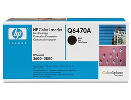 [Q6470A] TONER HP LASERJET COLOR 3600/ 3800 NEGRO -MAS DE 6.000 PAG-