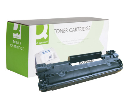 [KF10816] TONER Q-CONNECT COMPATIBLE HP CB435A PARA LASERJET P1005/P1006 -1.500PAG- NEGRO