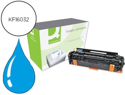 [KF16032] TONER Q-CONNECT COMPATIBLE HP CE411A COLOR LASERJET M351A / 451DN / 451DW / 451NW / 375NW / 475DN / 475DW CIAN 2.600 PAG
