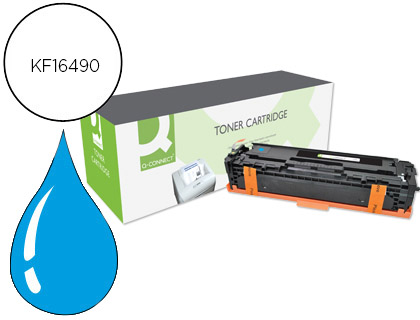 [KF16490] TONER Q-CONNECT COMPATIBLE HP CF211A COLOR LASERJET M251N / 251NW / 276N / 276NW CIAN 1.800 PAG