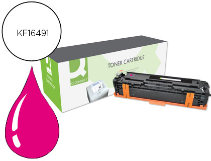 [KF16491] TONER Q-CONNECT COMPATIBLE HP CF213A COLOR LASERJET M251N / 251NW / 276N / 276NW MAGENTA 1.800 PAG