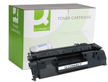 [KF16488] TONER Q-CONNECT COMPATIBLE HP CF280X LASERJET /M401 -6900 PAG- NEGRO