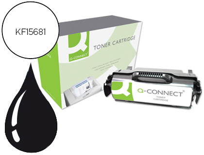 [KF15681] TONER Q-CONNECT COMPATIBLE LEXMARK T650 NEGRO 25.000 PAG