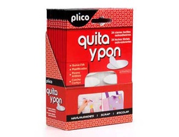 [13302] VELCRO AUTOADHESIVO OVALADO PLICO QUITA Y PON BLISTER DE 24 UNIDADES