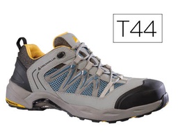 [PERT3SPVN44] ZAPATOS DE SEGURIDAD DELTAPLUS TREK DE PIEL SERRAJE PUNTERA Y SUELA COMPOSITE GRIS TALLA 44